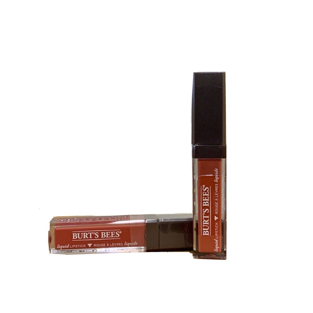 2 Pack-Burt's Bees 100% Natural Moisturizing Liquid Lipstick, 824 Sunrise Cruise